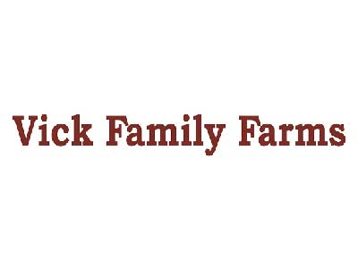 Vick Family Farms logo Vick Family Farms logo